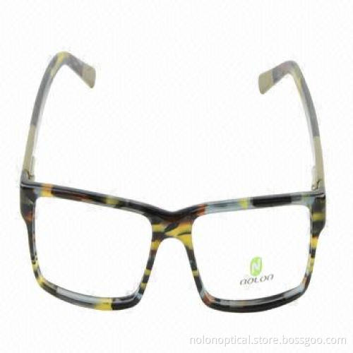 Men's Acetate Optical Eyeglass Frames with Spring Hinge
